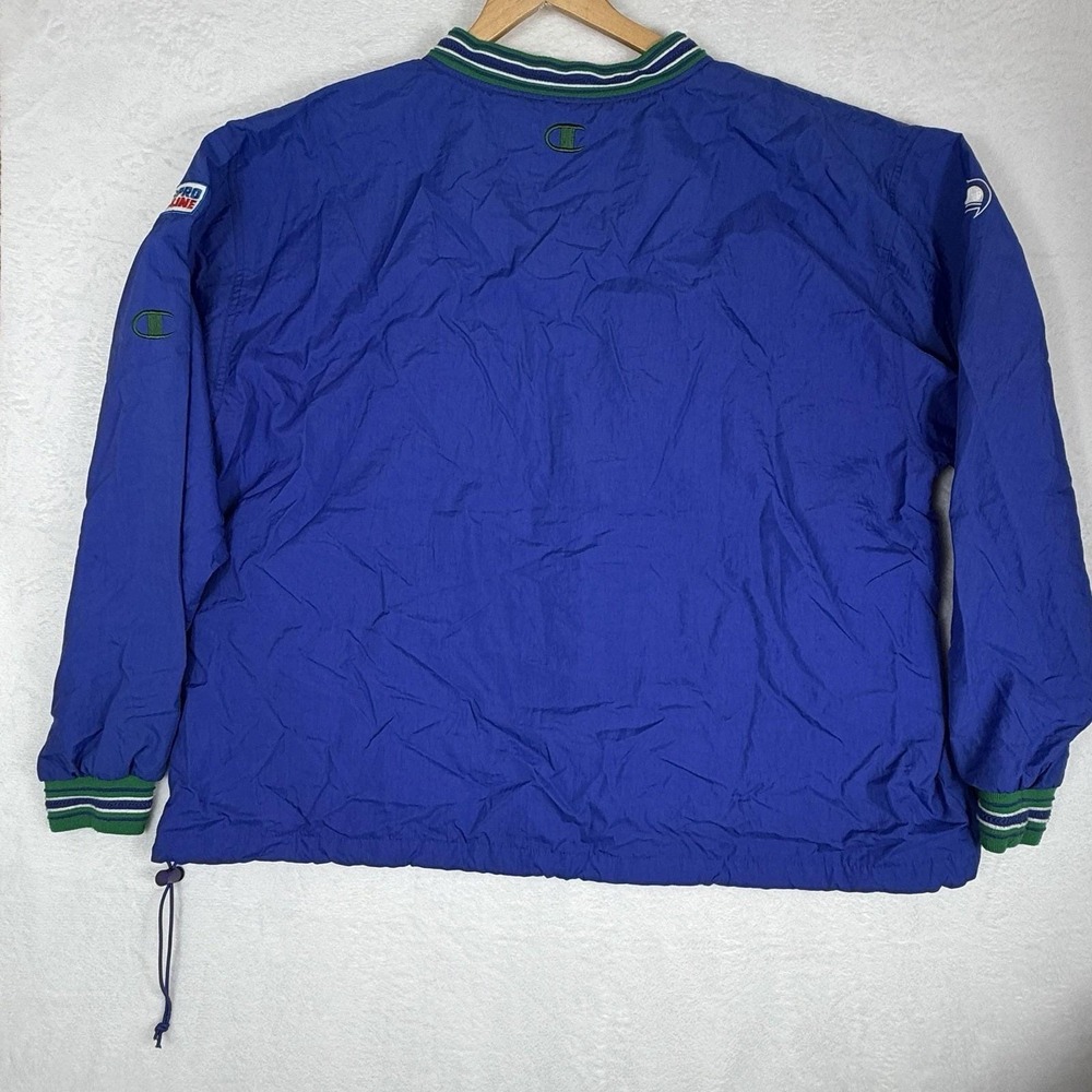 93-94's Seattle SEAHAWKS Vintage/ NFL Football Pro Line Windbreaker CHAMPION 2XL - Picture 3 of 9